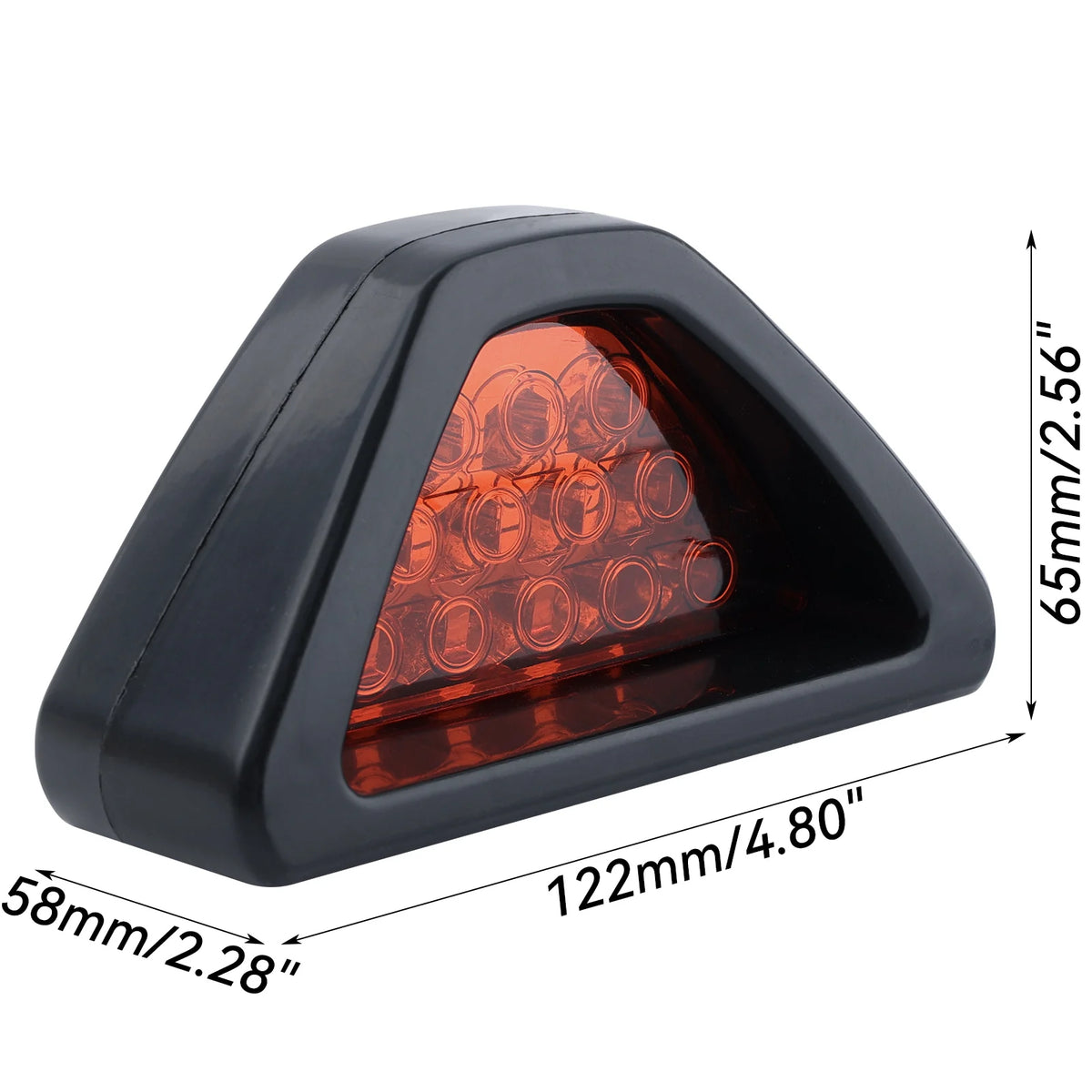 Feu arrière LED F1 12 V – Feu stop à effet stroboscopique